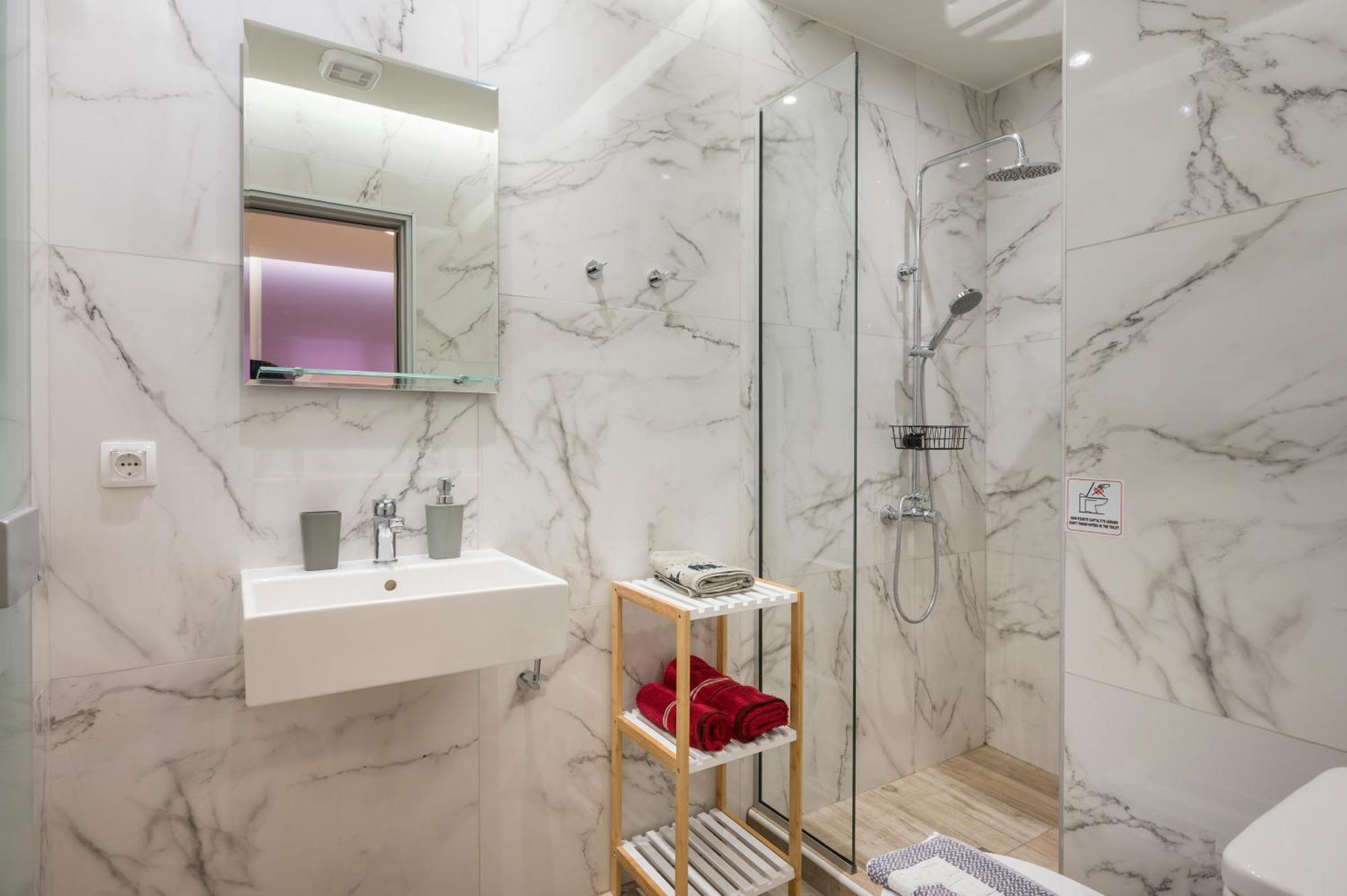 Luxury Pearl, Steps To The Beach La Canea Exterior foto